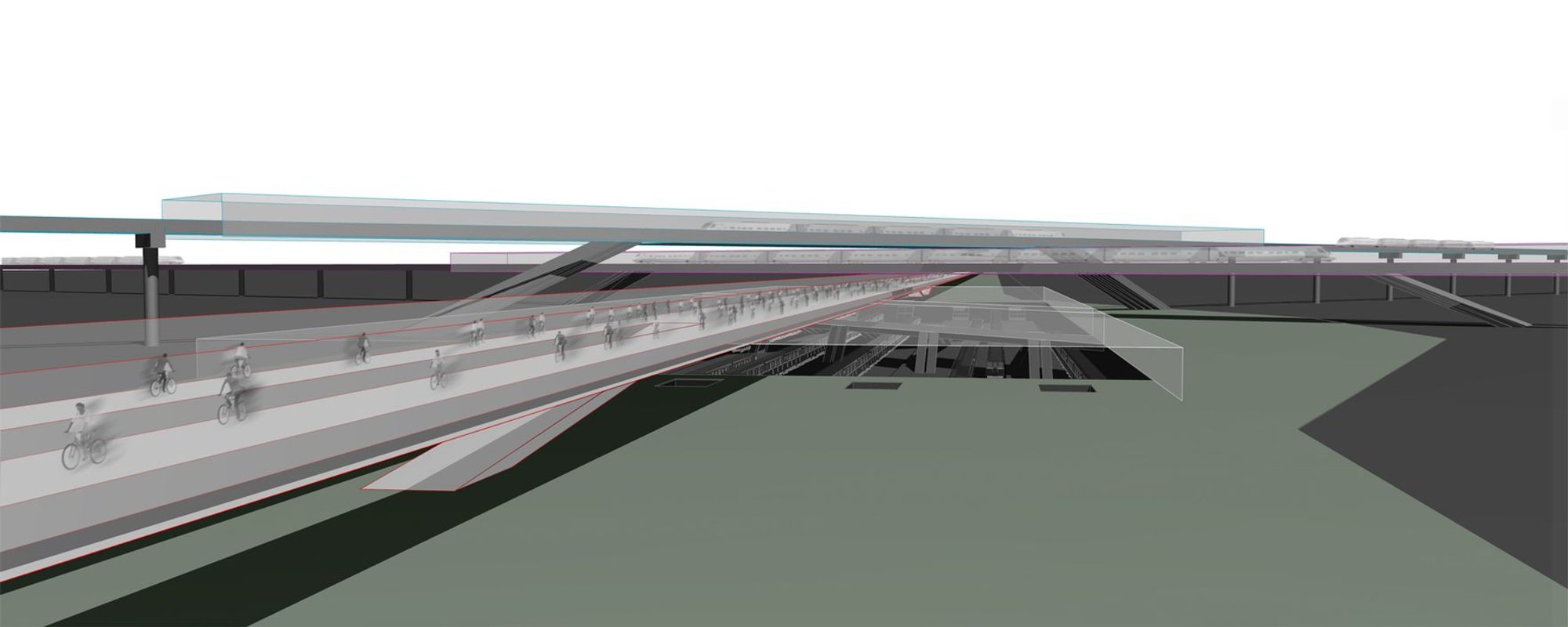 Continuous Expressways: Redefining Urban Mobility through Sustainable Architecture