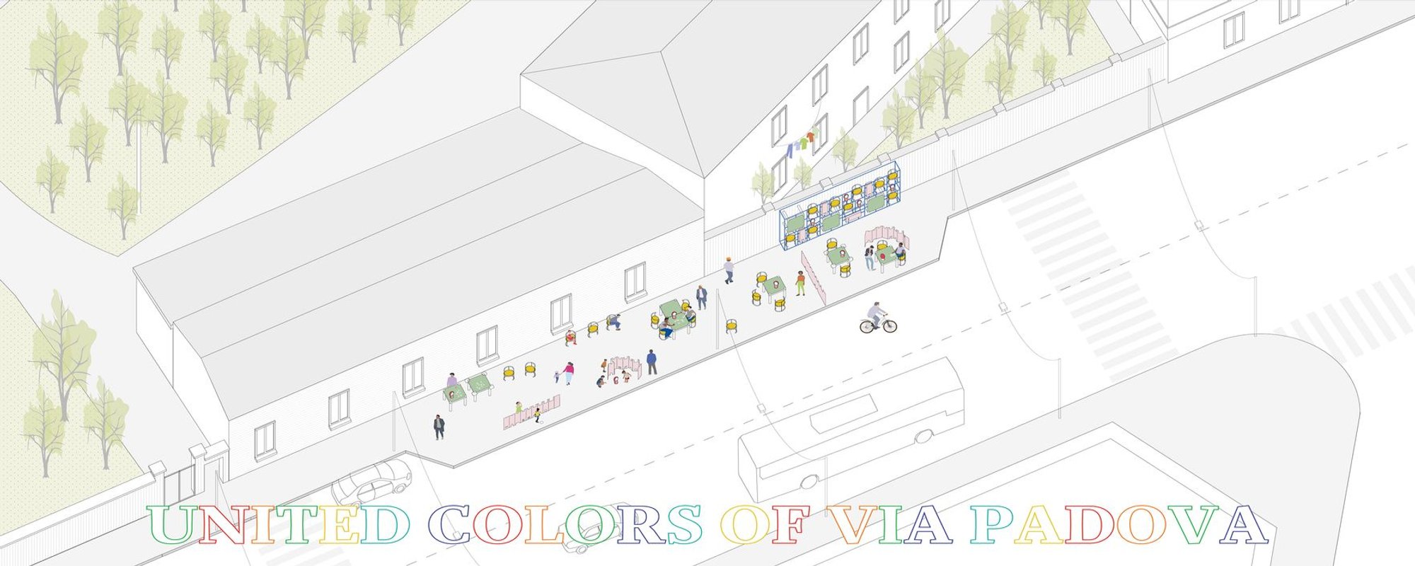United Colors of Via Padova: Redefining Urban Furniture Design in Multi-Cultural Milan
