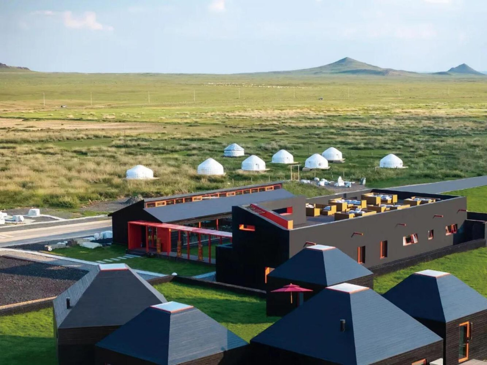 Ulanhada Volcano Hotless Cosmic Grassland New Camp by Ger Atelier – A New Prototype for Sustainable Steppe Tourism Architecture