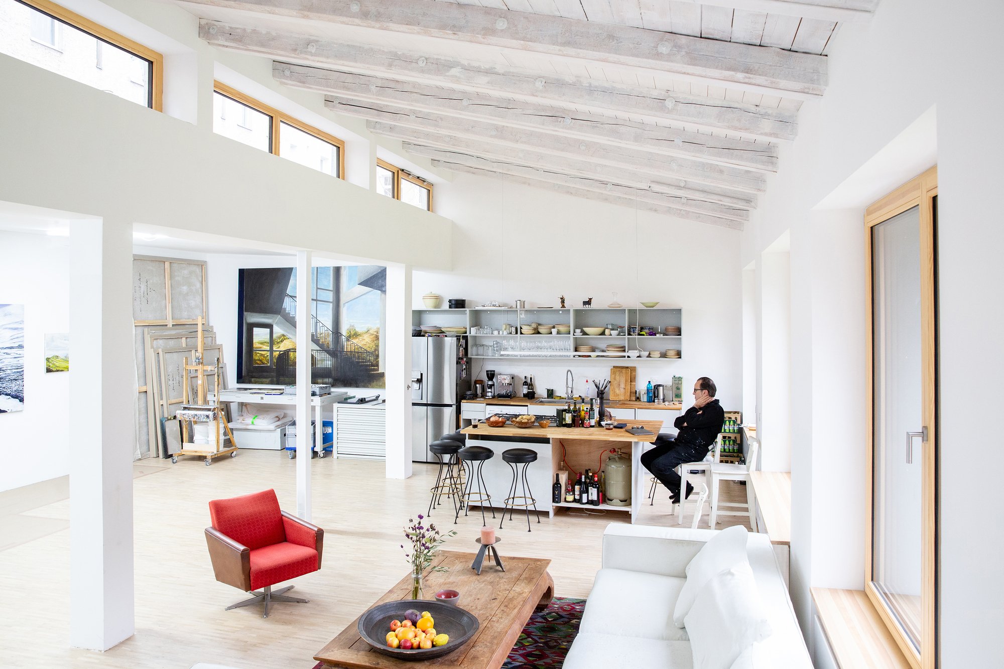 Conversion of an Old Locksmith Shop By ALAS Alarcon Linde Architects – Berlin, Germany