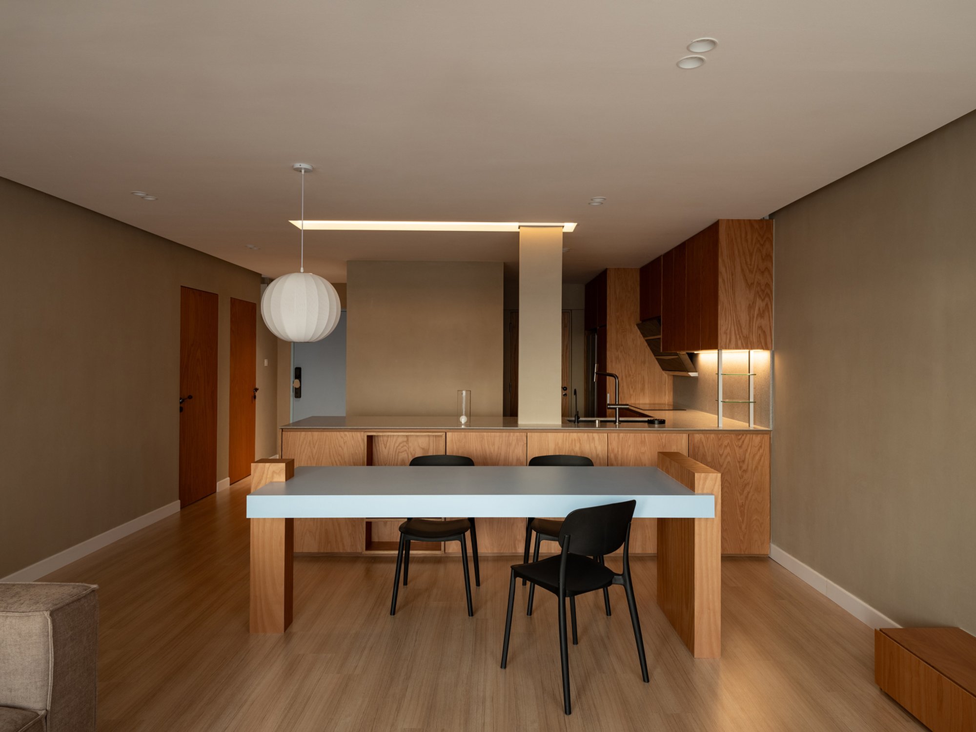 Margo Apartment by DualSpace Studio: A Gentle, Light-Filled Home for Modern Family Living