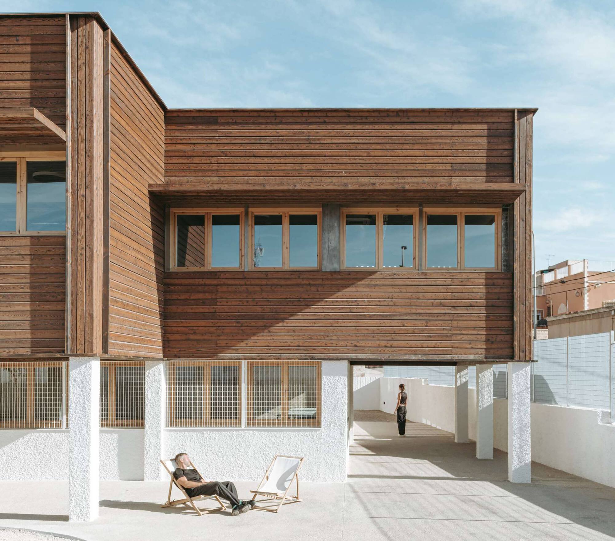 Hotel + Social Community Center by MEII ESTUDIO: Revitalizing a Historic School into a Vibrant Community Landmark