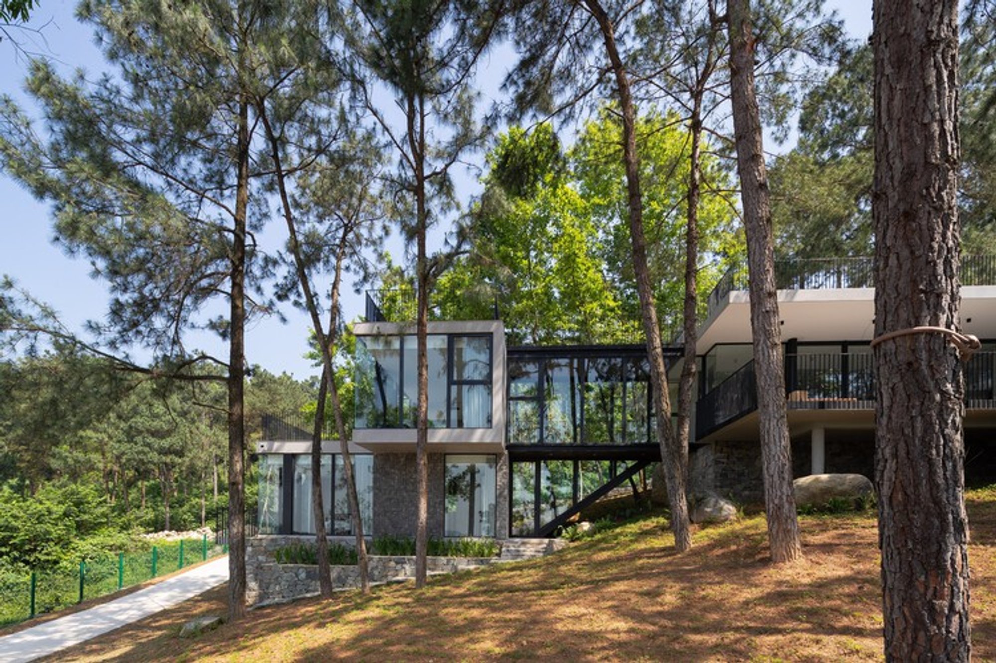Tam Dao Retreat House by Idee Architects: A Nature-Integrated Mountain Sanctuary in Vietnam