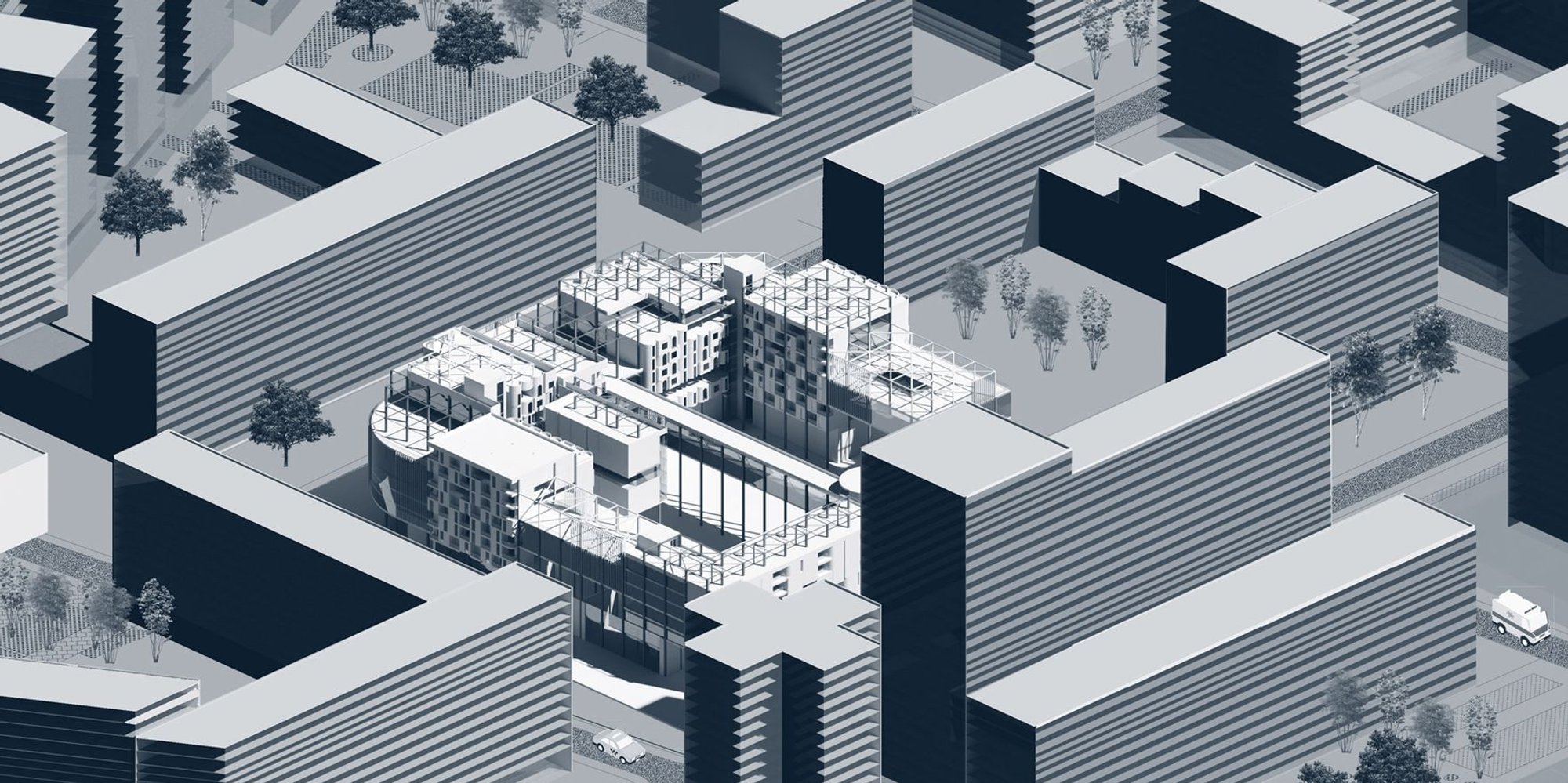 Hustle Hub – Moscow ZILART: A New Model for Urban Residential Architecture