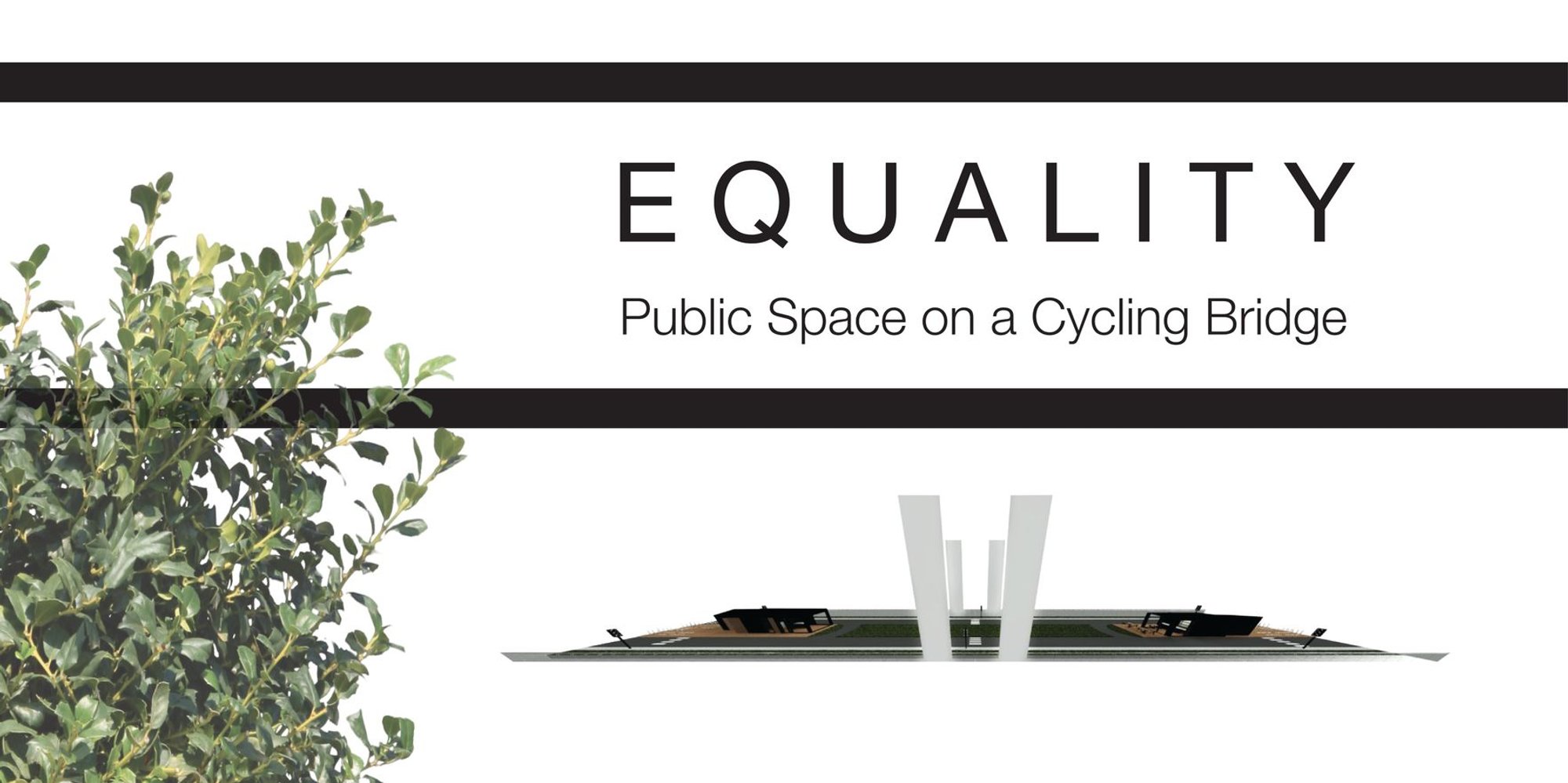 Equality – Public Space on a Cycling Bridge