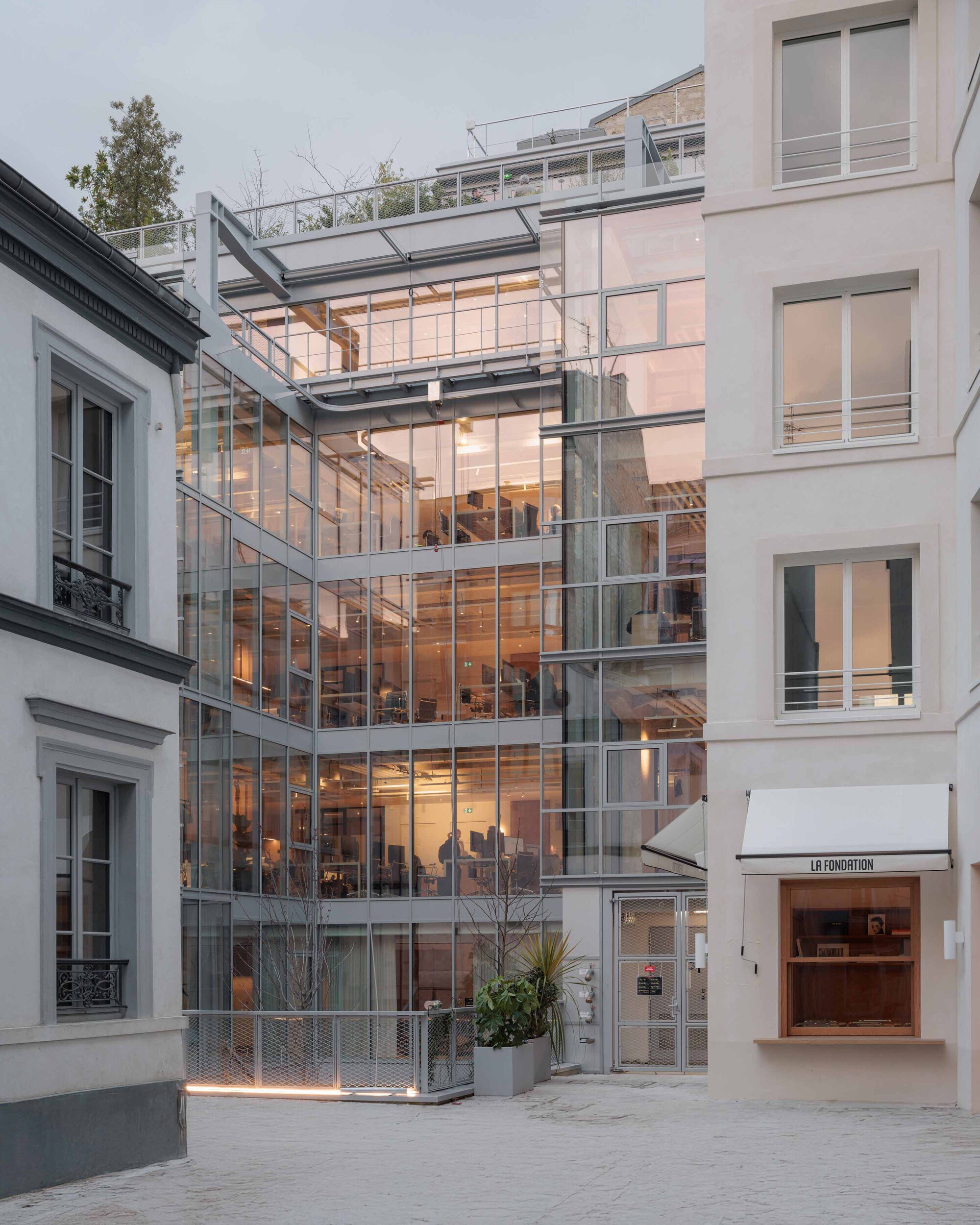 La Fondation Mixed-Use Complex by PCA-STREAM: A Sustainable Transformation in the Heart of Paris