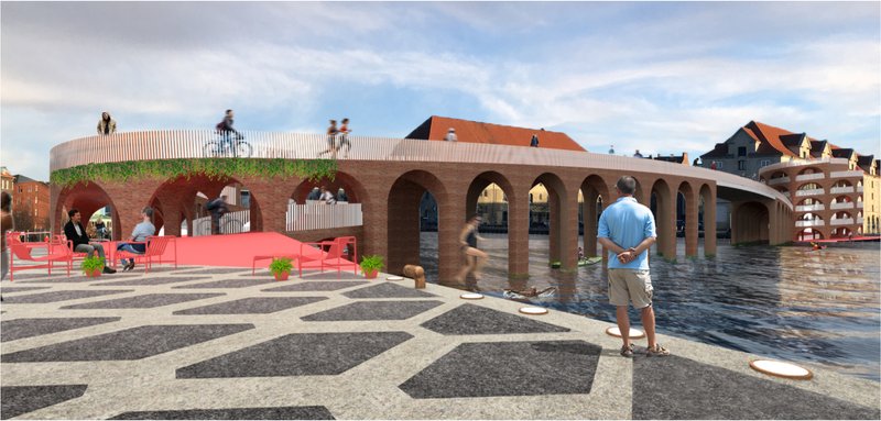 A lively meeting point where cycling, leisure, and waterfront life blend seamlessly.