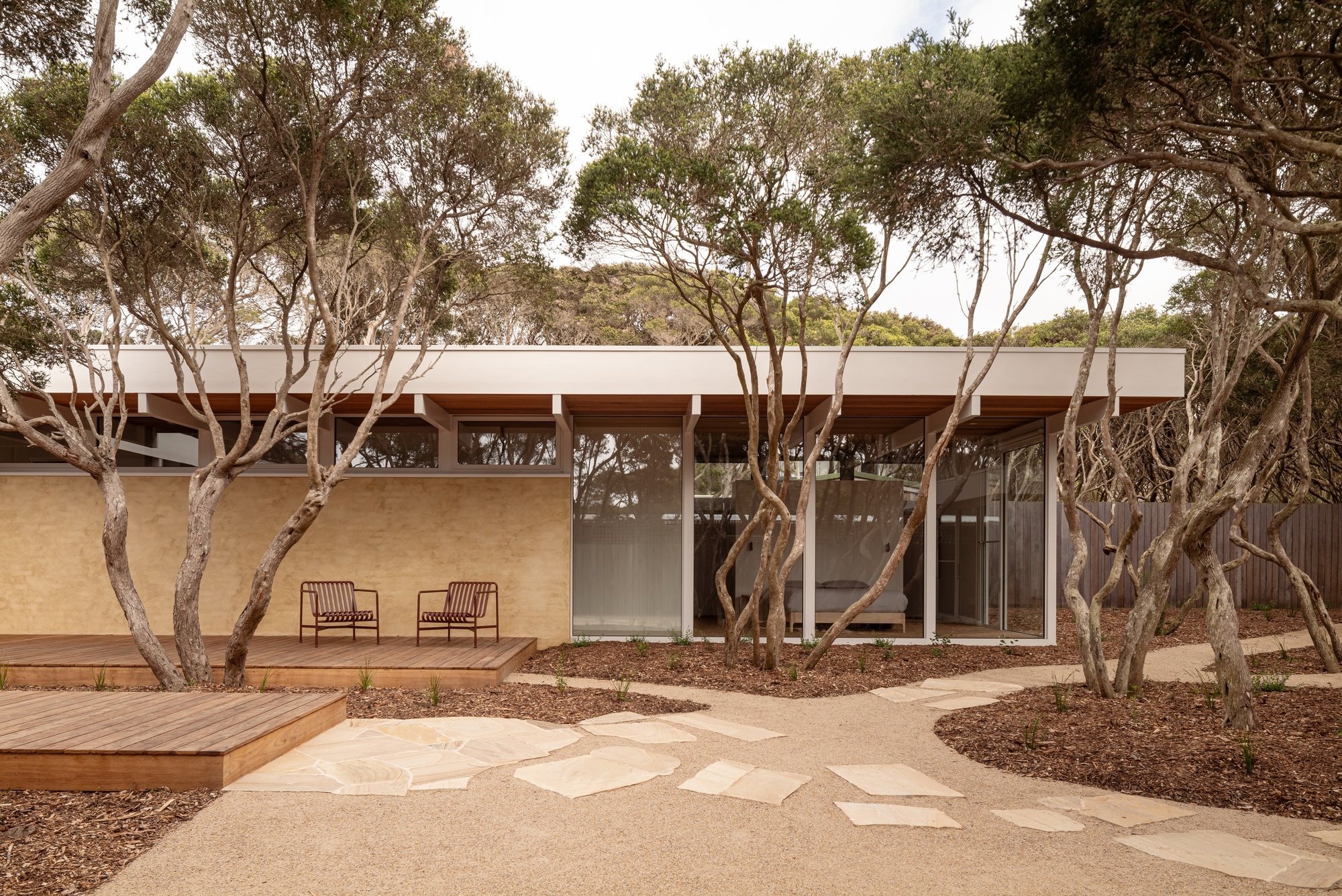 House in Anglesea by MGAO — A Sensitive Rebuild Blending Mid-Century Heritage with Modern Australian Living