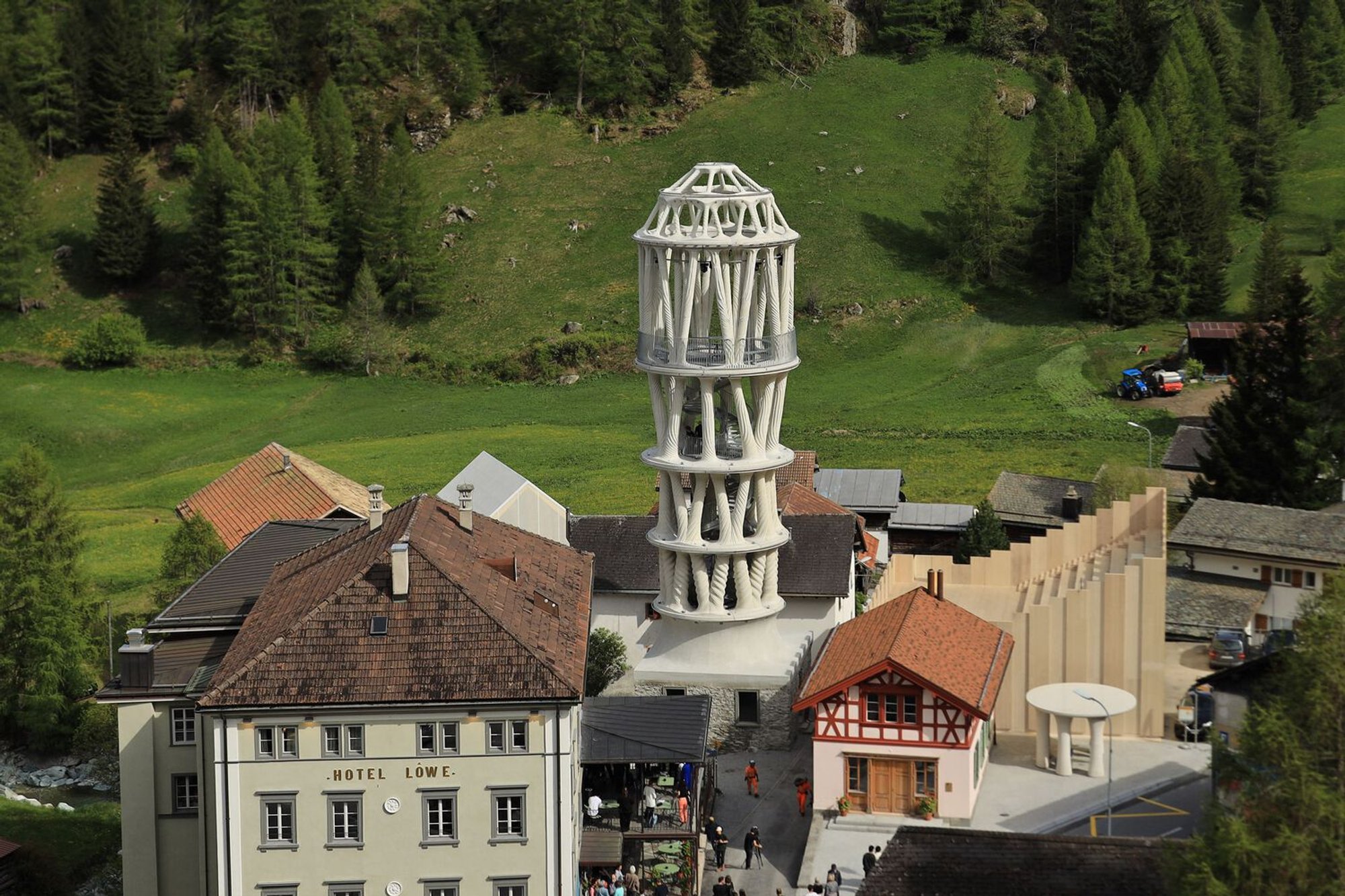 White Tower – A Revolutionary 3D-Printed Landmark by Studio Benjamin Dillenburger and Michael Hansmeyer
