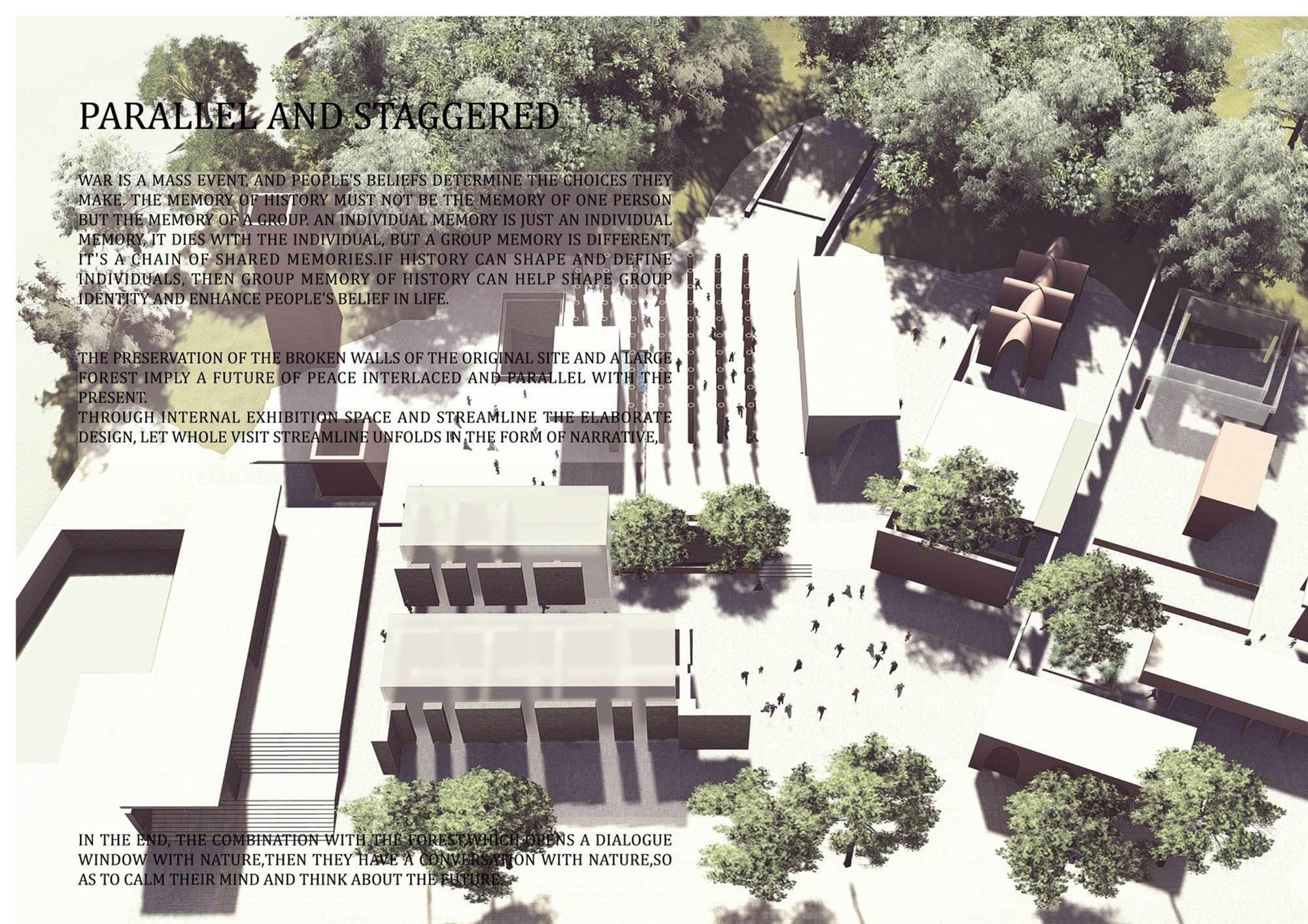 PARALLEL AND STAGGERED — A Post-Conflict Architecture Strategy for Collective Healing in Aleppo