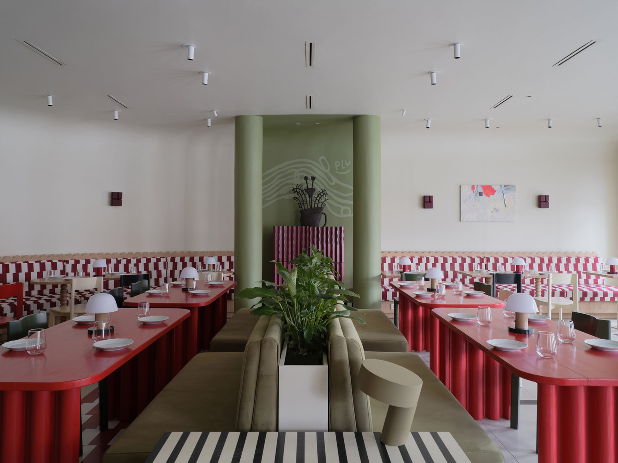 Pasta La Vista Bistro by NAAW — A Contemporary Memphis-Inspired Italian Dining Space in Almaty