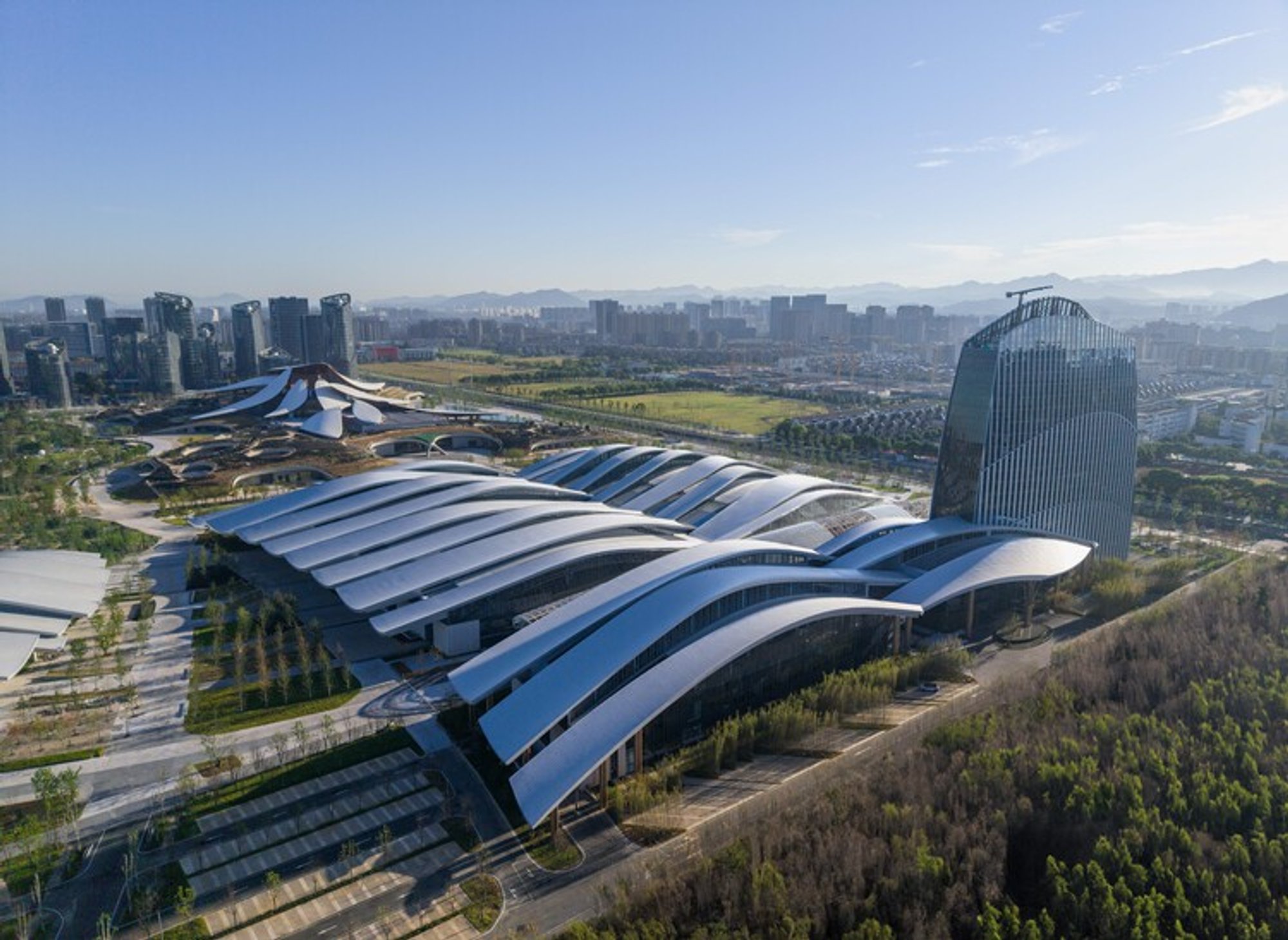 Anji International Convention and Exhibition Center: A Landmark Fusion of Nature, Architecture & Innovation