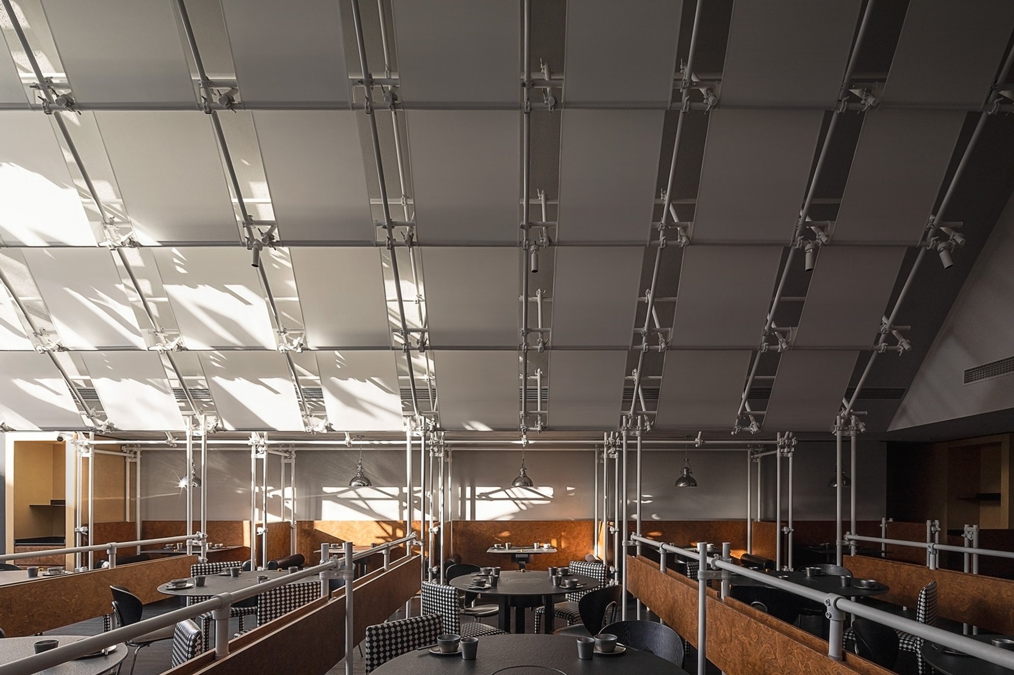 Jinhui Restaurant at Livat Shanghai by Atelier Alittle — A Youthful Fusion Dining Space Inspired by Urban Street Culture