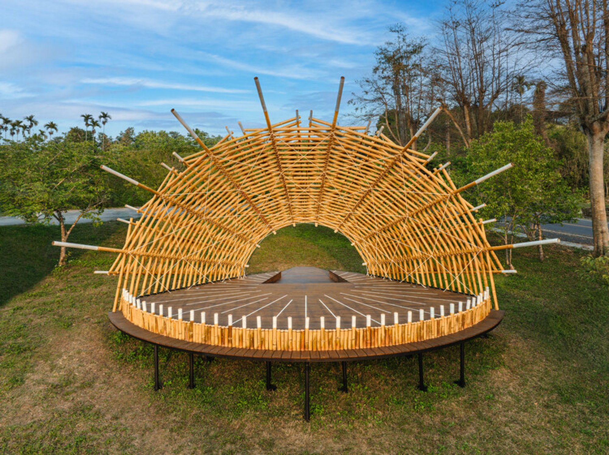 Bamboo Theater by Cheng Tsung FENG Design Studio: Reviving Taiwan’s Vanishing Bamboo Heritage Through Modern Architecture