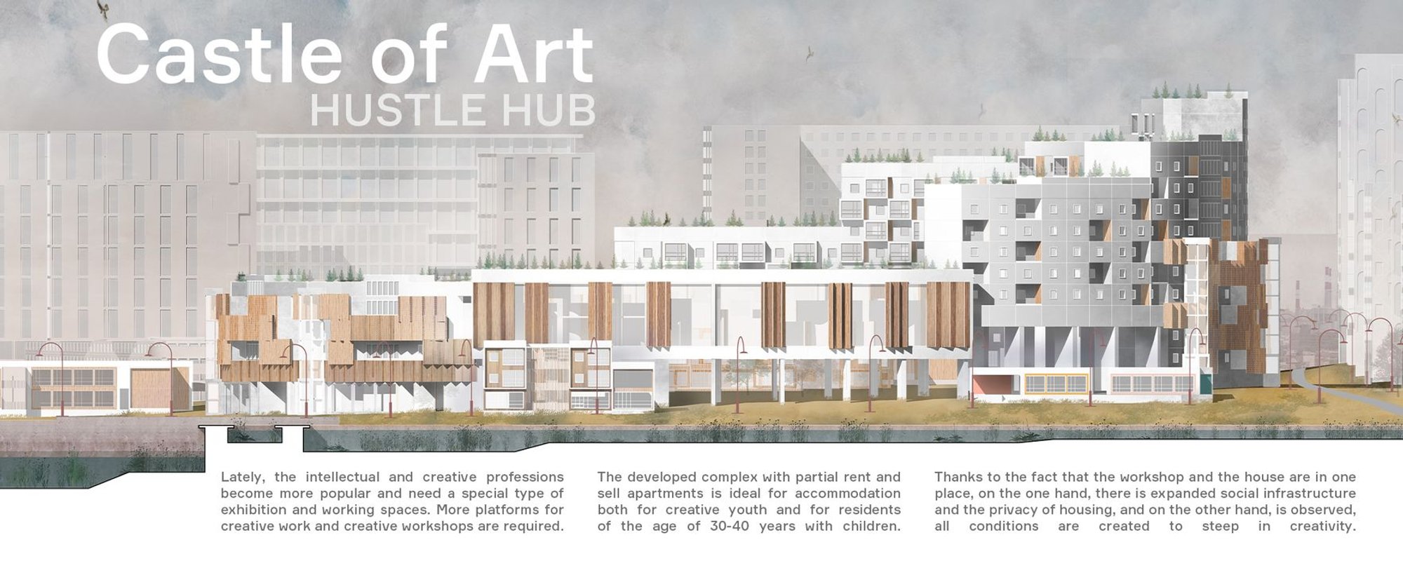 Castle of Art: A Contemporary Interpretation of Medieval Urbanism Through Sustainable Architecture