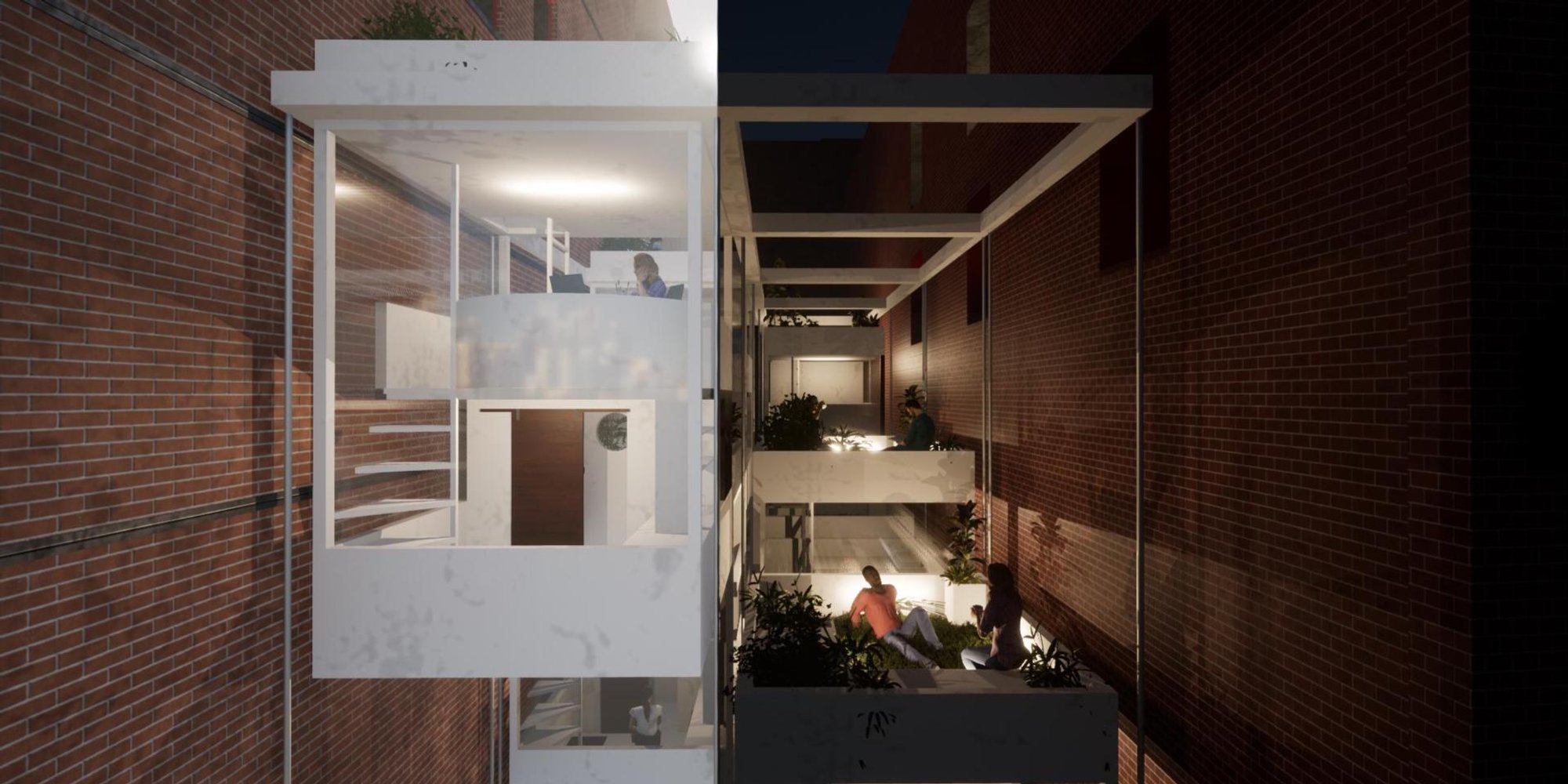 Valuing urban lands: Architects design compact housing in New York