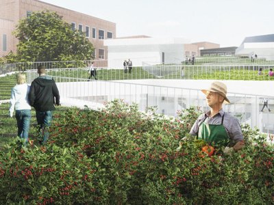Reinventing the food market: Stunning ideas to bring farming into the city, promoting sustainable buying and responsible consumerism.