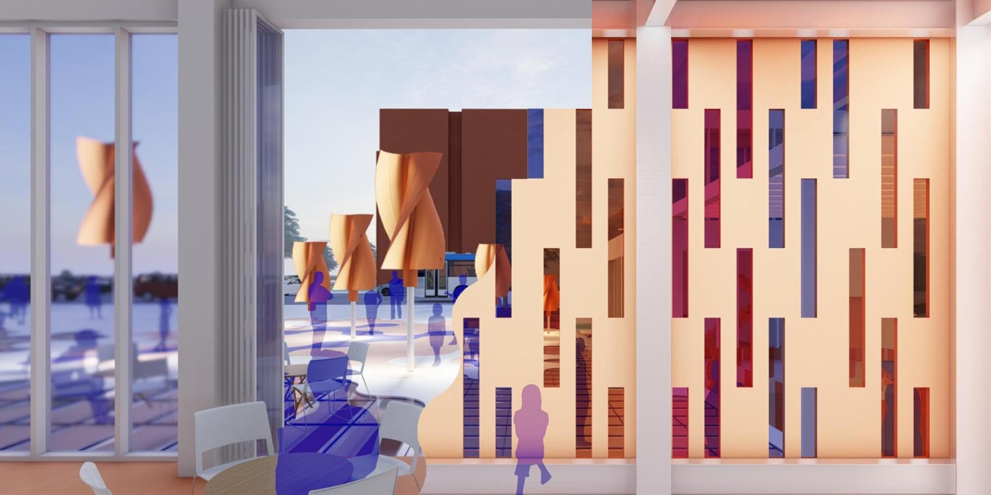 Architecture of the senses: Outdoor art-school designs that provide multisensory engagement