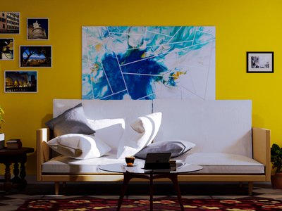 Archviz Interior render with cycles