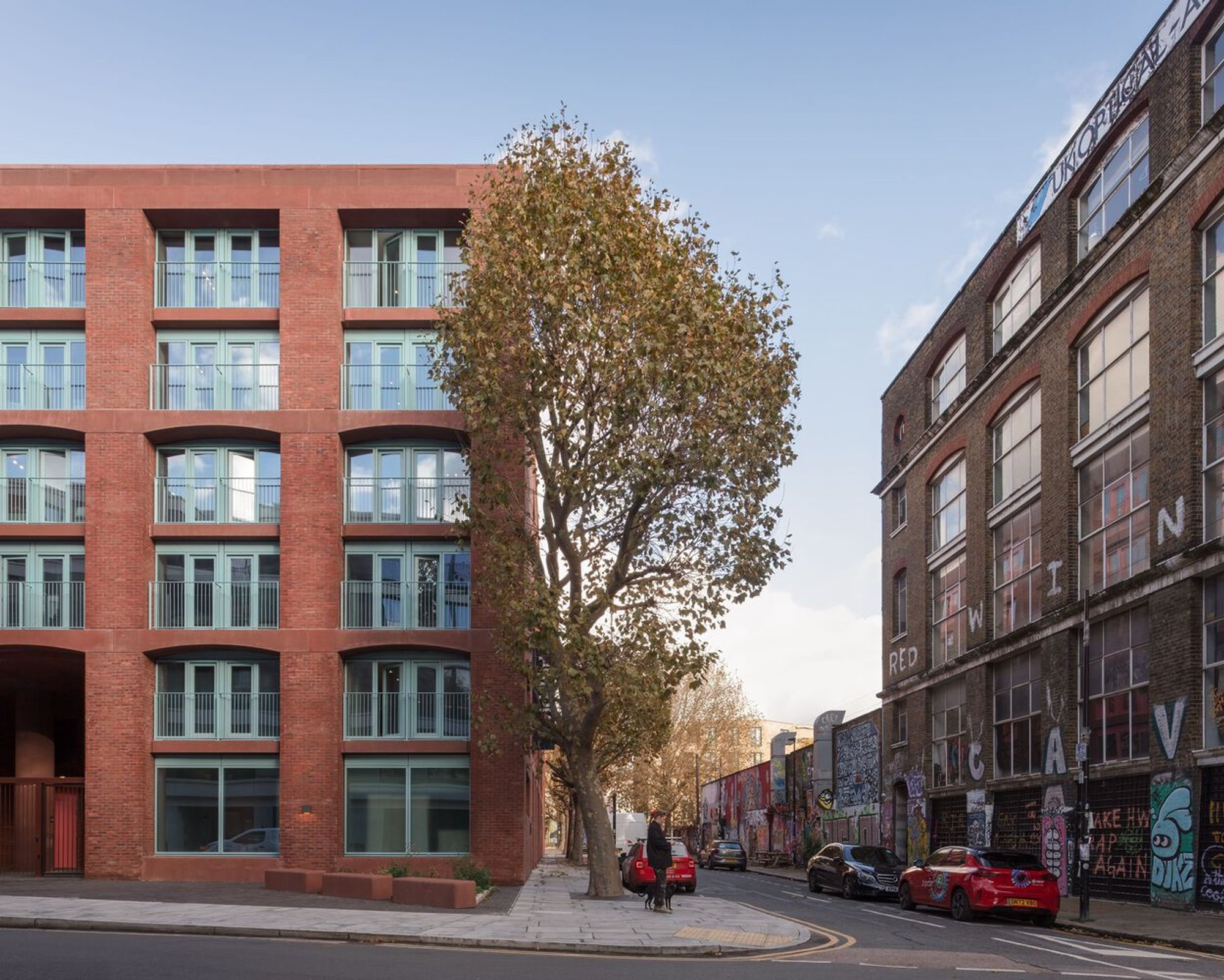 Mixed-Use Student Housing Architecture: Fish Island by Henley Halebrown