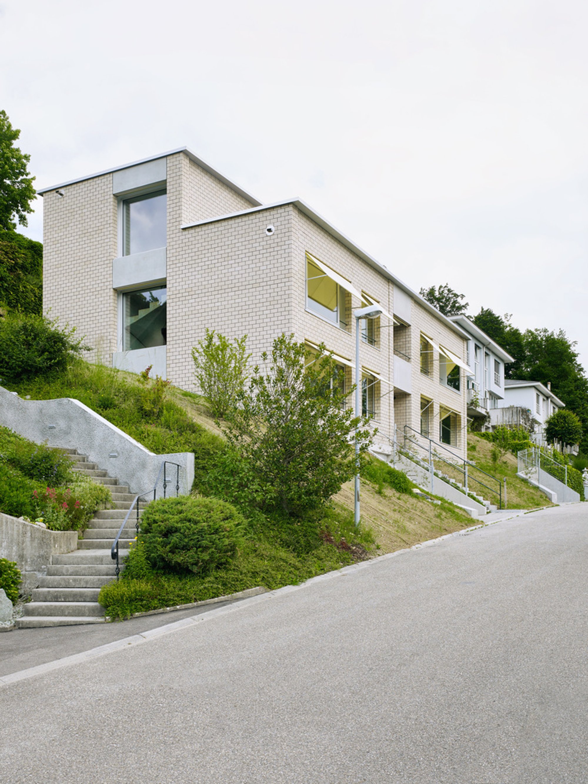 House on a Slope by Camponovo Baumgartner Architekten