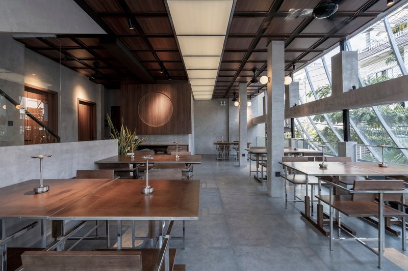 Ts VEIL Restaurant by KHOA VU: A Masterclass in Restaurant Renovation Architecture