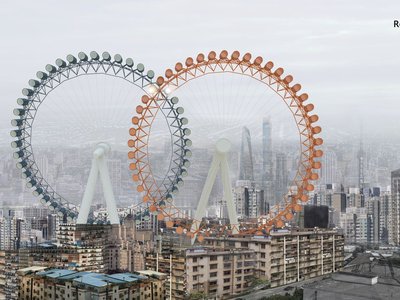 Reunion in the Sky: A Visionary Vertical Cemetery Architecture Bridging Life and Death