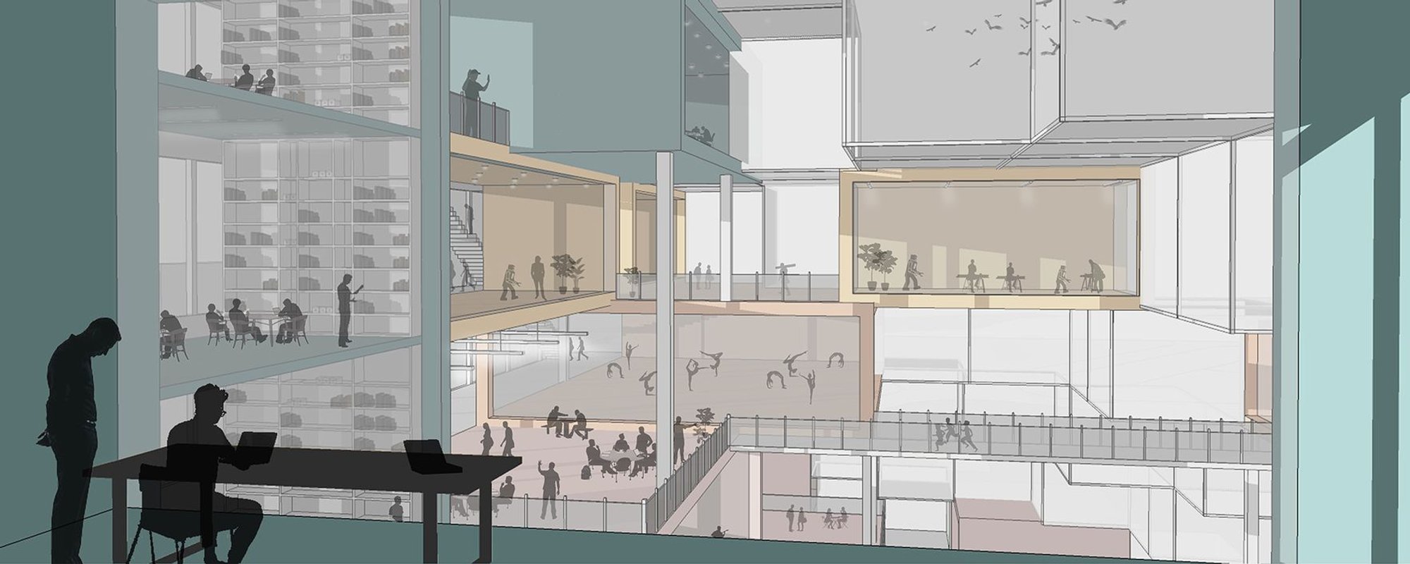 Anti-Ghetto Library: Redefining Equilibrium Through Adaptive Reuse Architecture