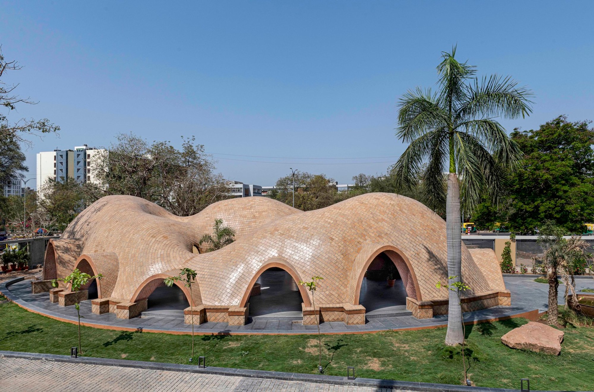 TARANG Pavilion by The Grid Architects: A Monument to Sustainable Architecture, Craftsmanship & Biophilic Design
