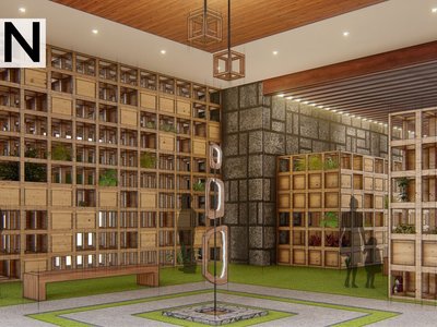 TAHAN: A Vertical Cemetery and Civic Center for the Future of Urban Burial