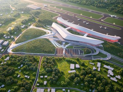 Osmani International Airport: A Dialogue of Place and Passage