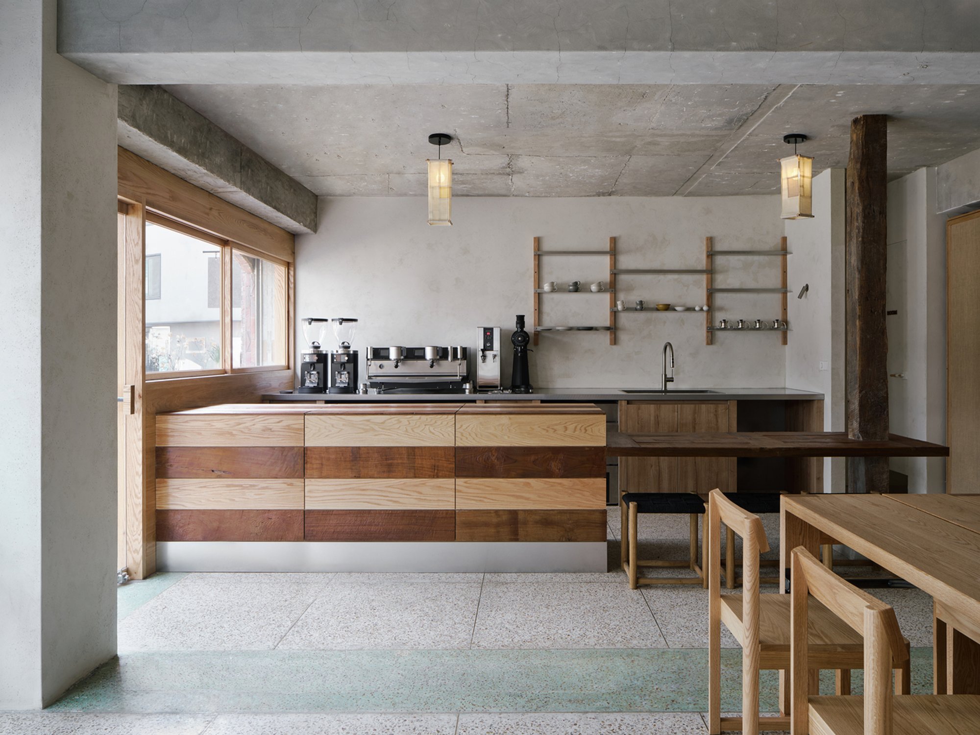 Heritage Cafe Interior Design in Korea: Yeonheun Roasters by Sherpa Blends Memory, Material, and Meaning