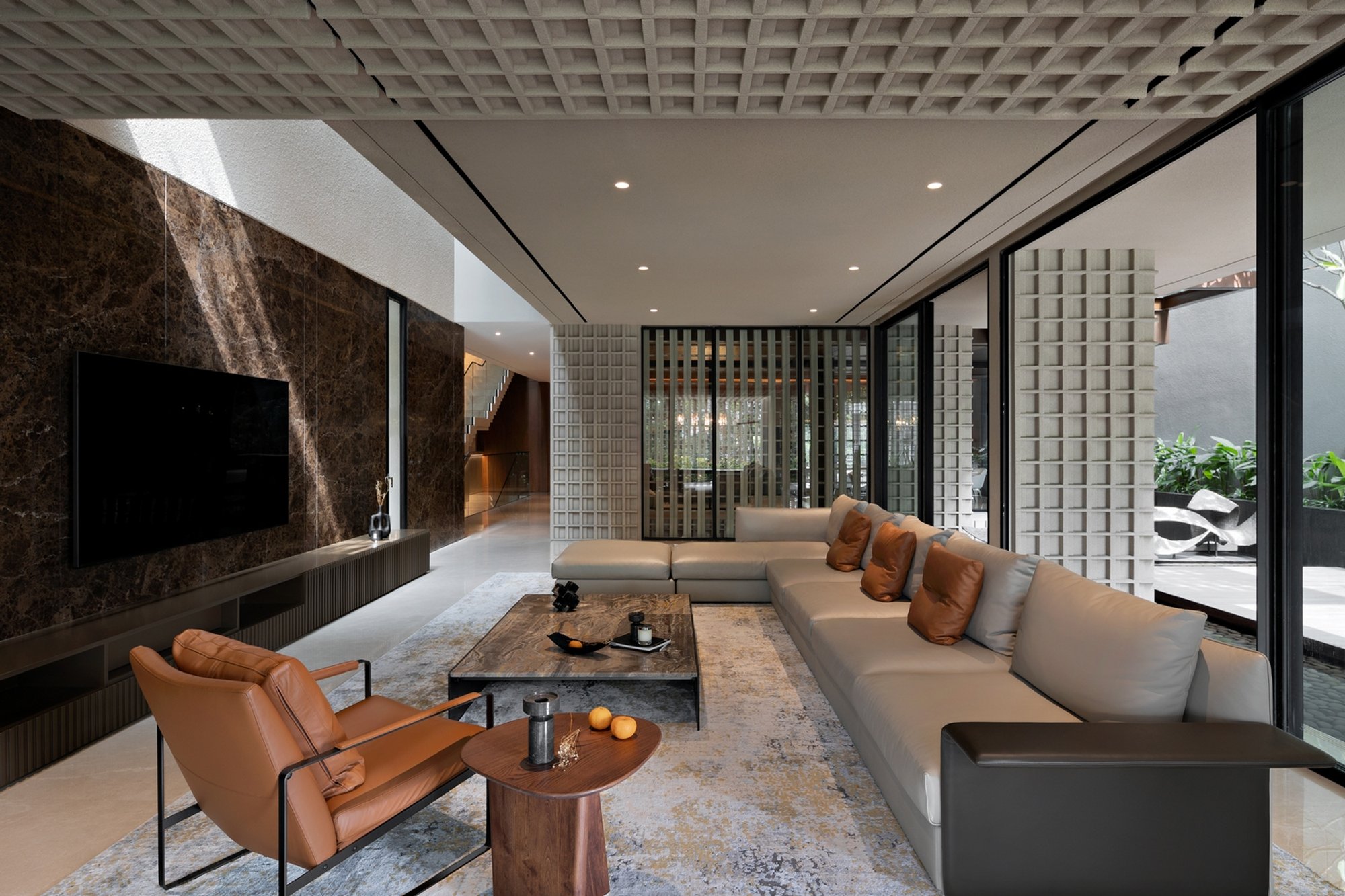 The Steric Spes House: Breeze Block House Jakarta by Gets Architects