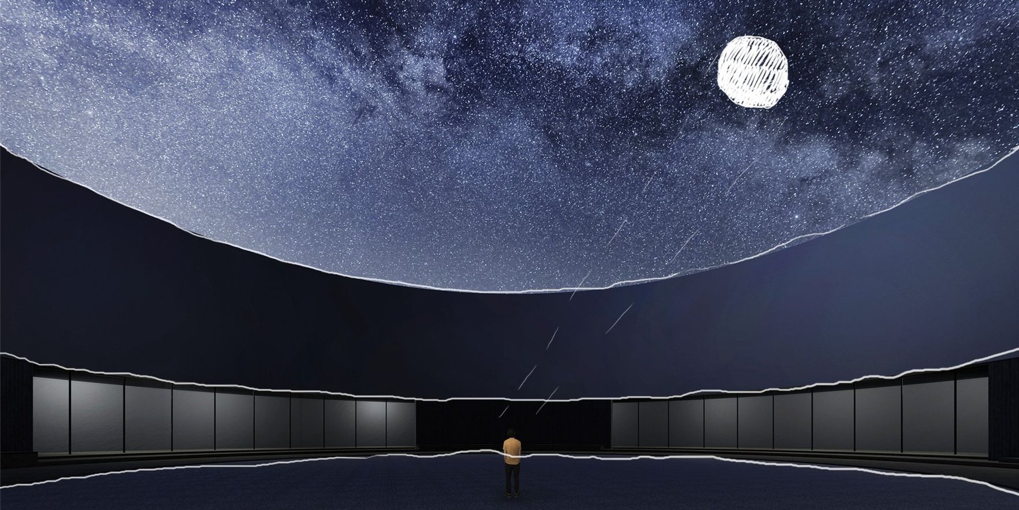 Sea of Tranquility: Experiential Architecture that Grounds the Cosmos