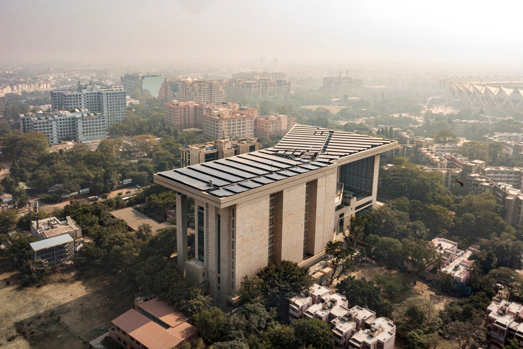 Atal Akshaya Urja Bhavan: India’s First Net-Positive Energy Office Building in New Delhi
