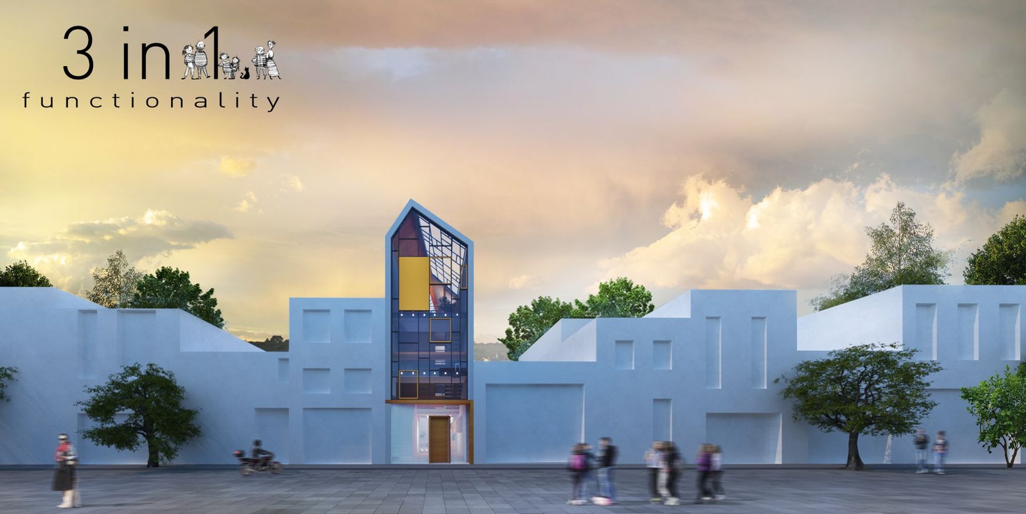 3-in-1 Functionality: Redefining Multi-Generational Compact Residential Architecture