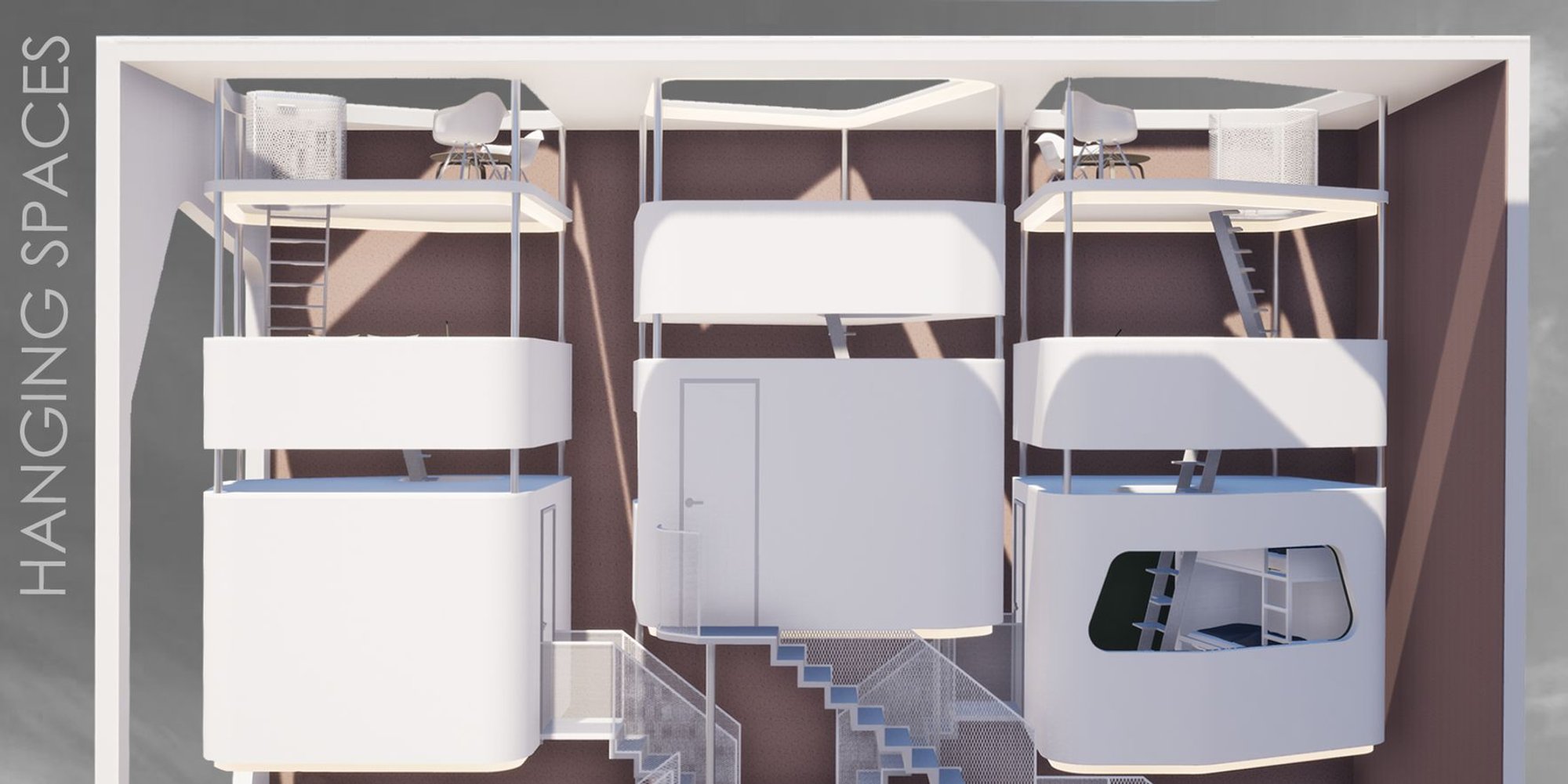 Hanging Spaces: A Vision for Vertical Urban Living