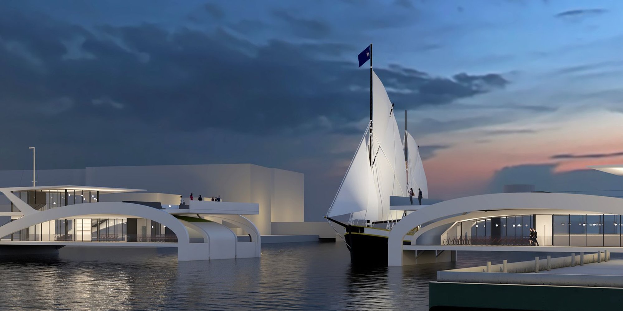 Biplane Bridge: A Landmark of Contemporary Bridge Architecture in Copenhagen