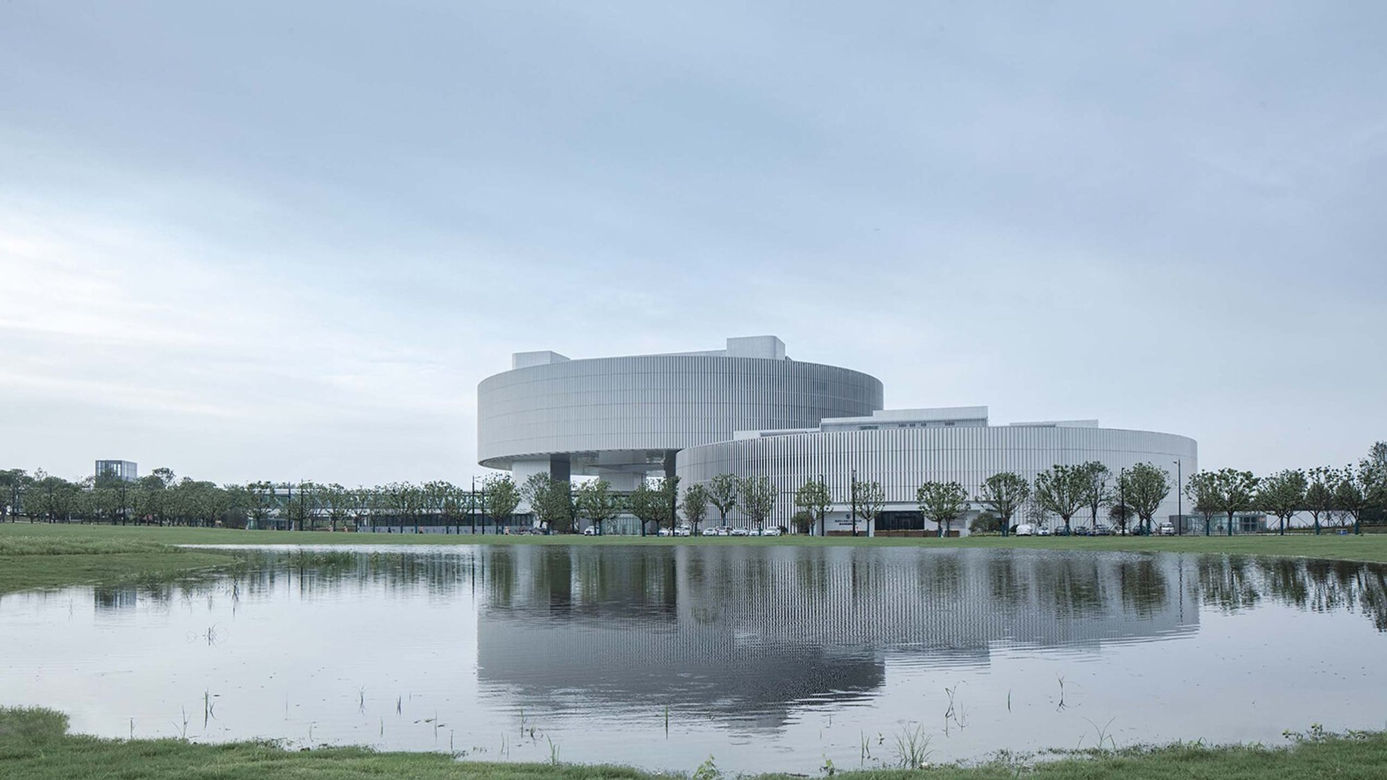 Nanjing Jiangbei Civic Center by MENG Architects: A Futuristic Urban Parlor Blending Tradition, Innovation & Nature