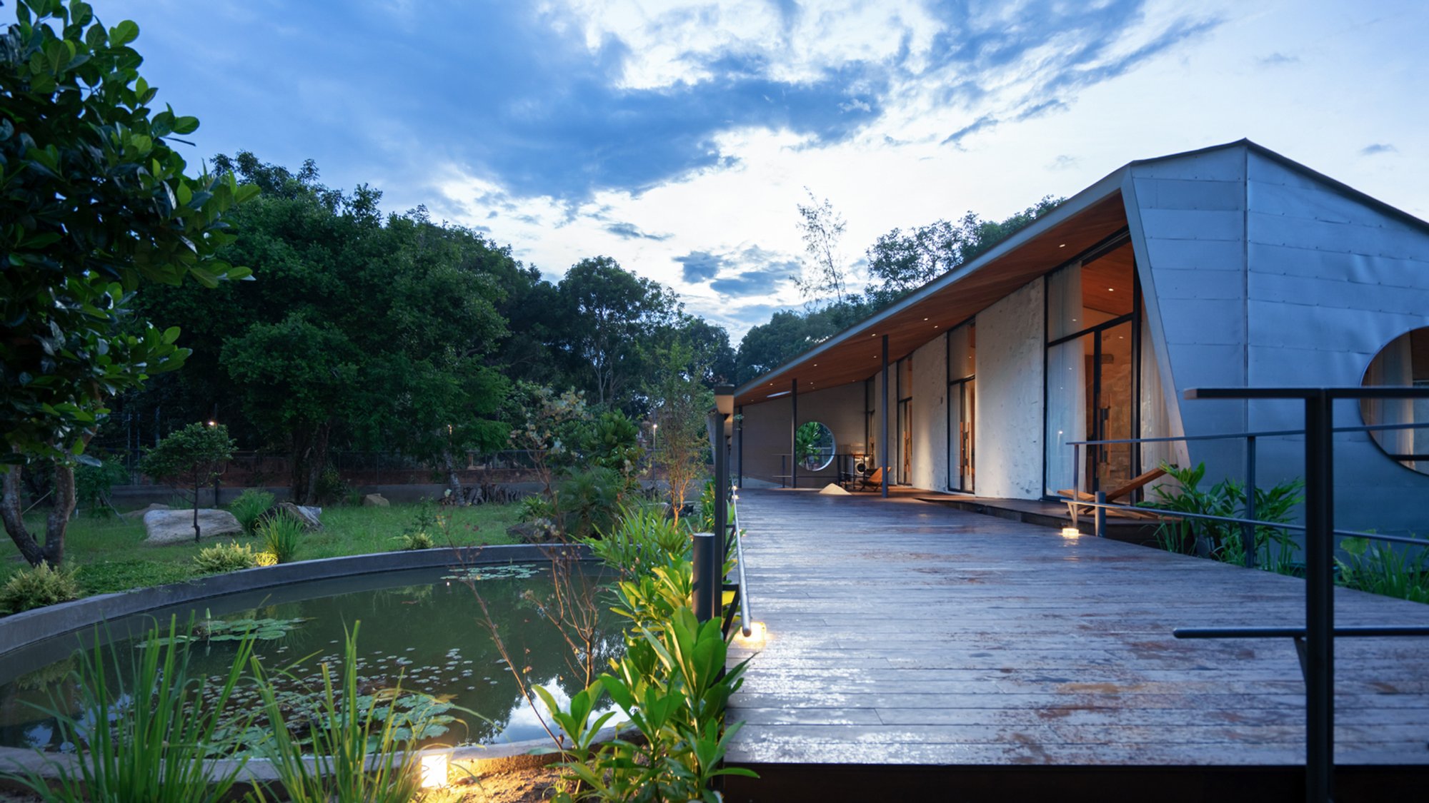 Bung Rieng House Vietnam: A Vernacular-Inspired Family Retreat by Atelier tho.A