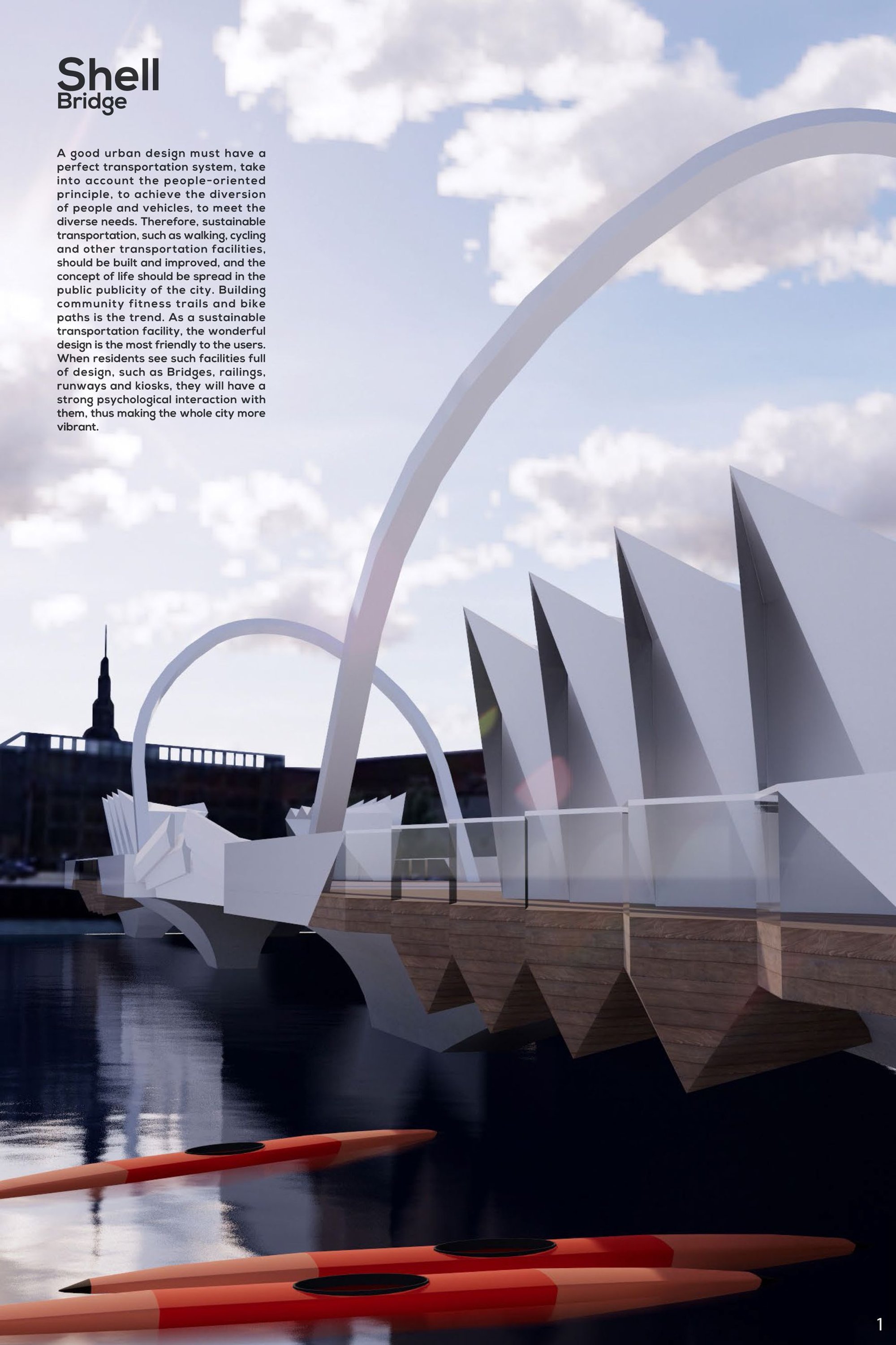 Shell Bridge: Cycling Infrastructure as Civic Architecture in Copenhagen