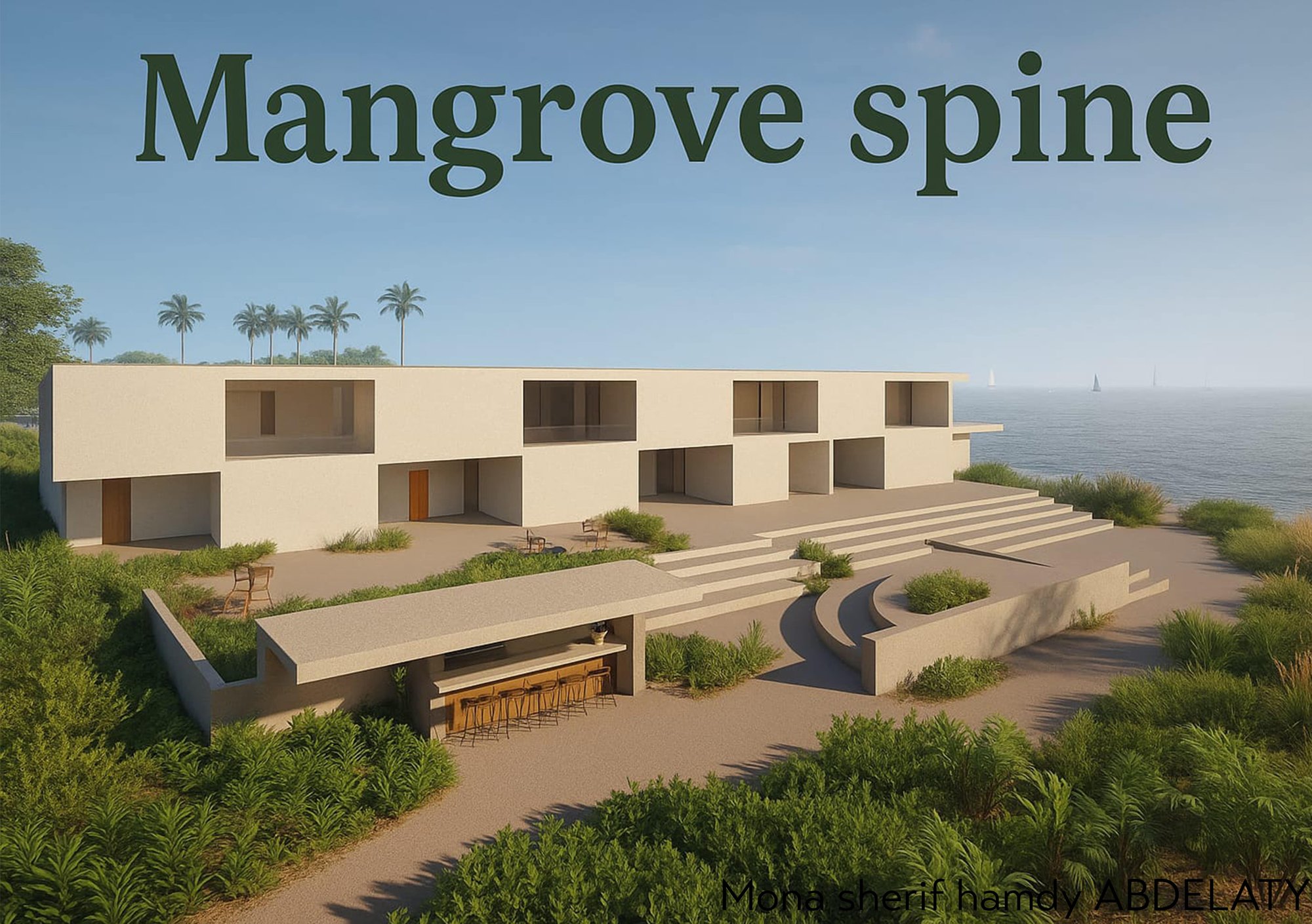 The design proposes a unique coastal structure that brings together ecological sensitivity, local economy, and scientific&nbsp;research.