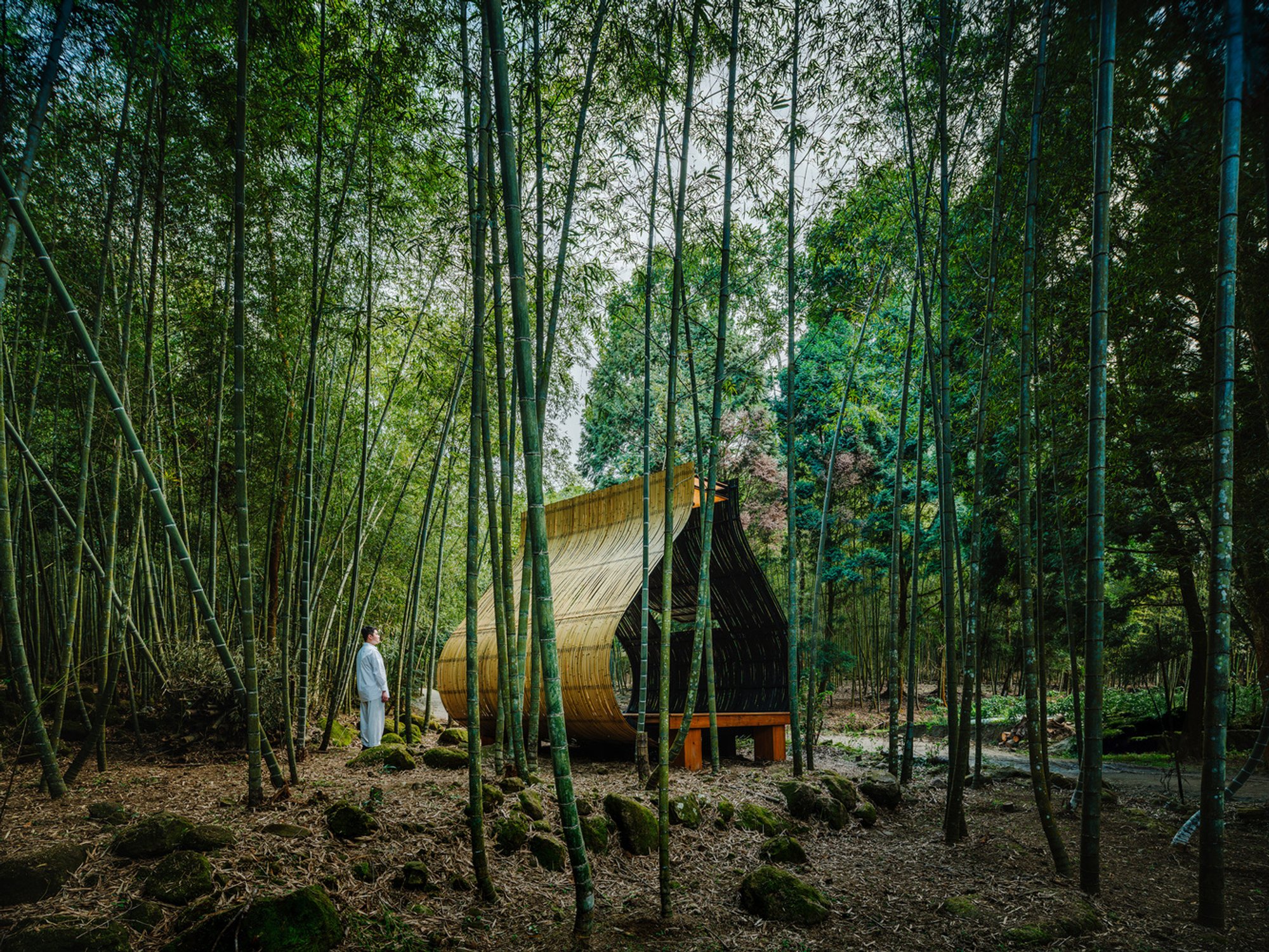 Bamboo Architecture Pavilion: Sticky Rice Dumpling by Cheng Tsung FENG