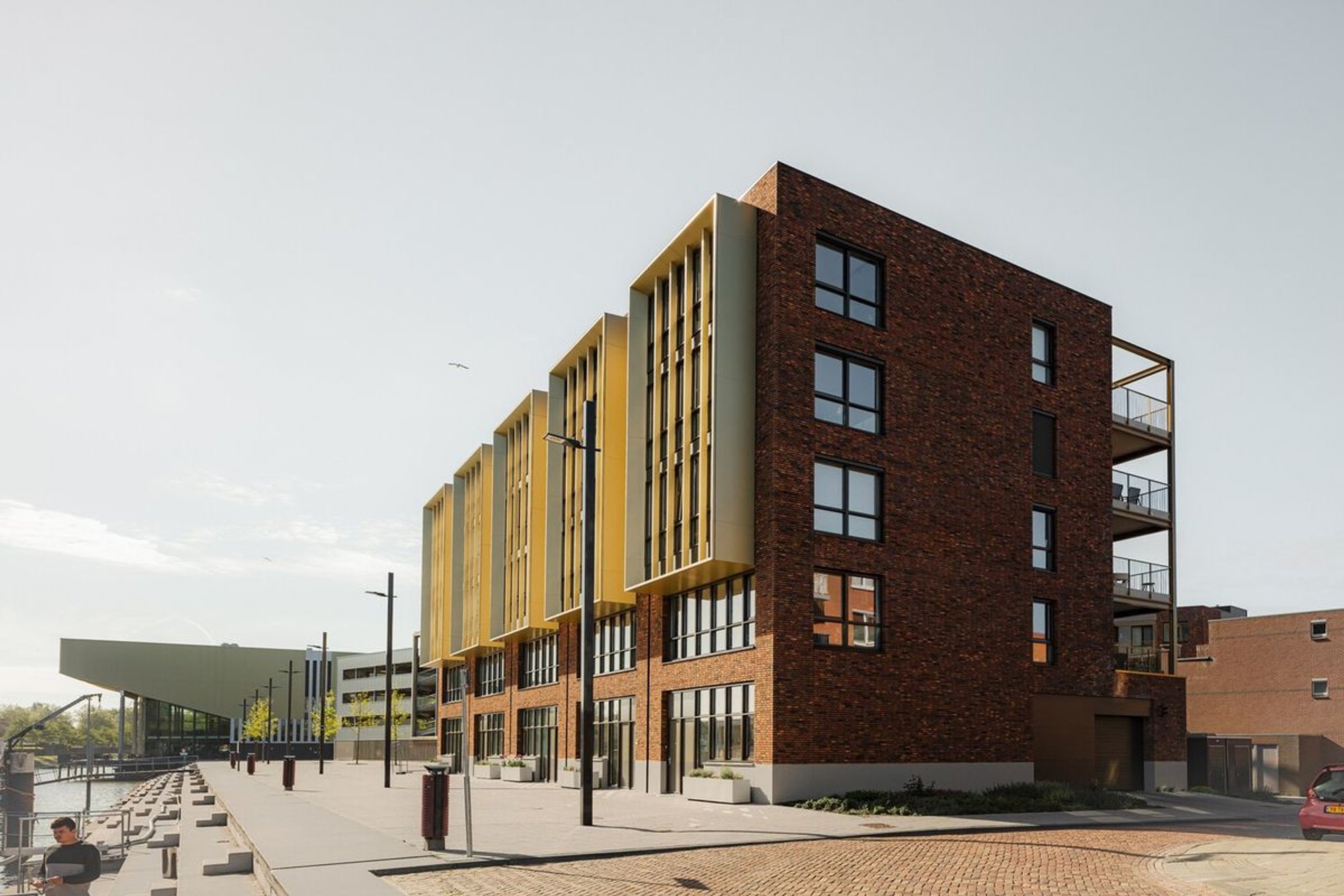 Wantijhof Dordrecht Building Complex by Studio AAAN: Collective Living on the Historic Waterfront