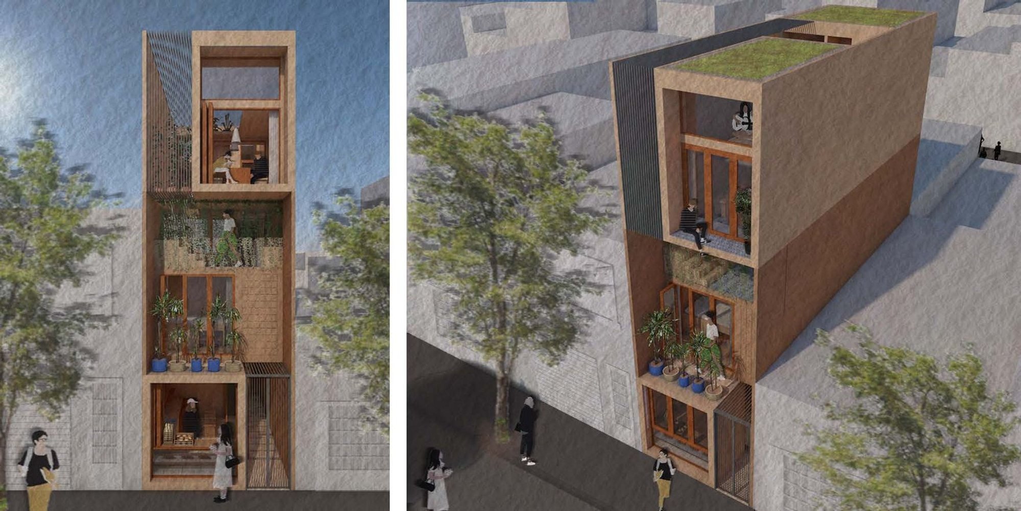 Stacked Living: A Sustainable Tiny House Prototype for Urban Co-Living