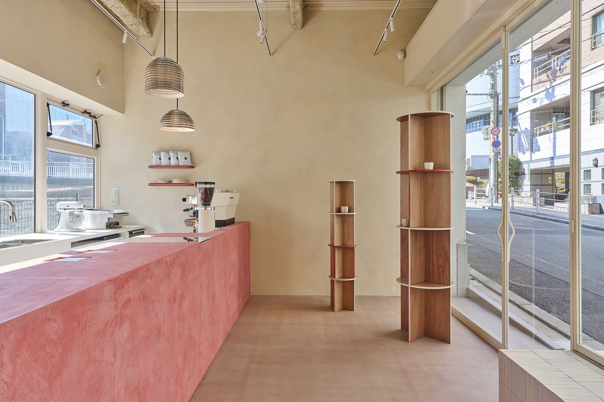 Small Coffee Shop Interior Design Japan: heys Coffee Shop by BREND