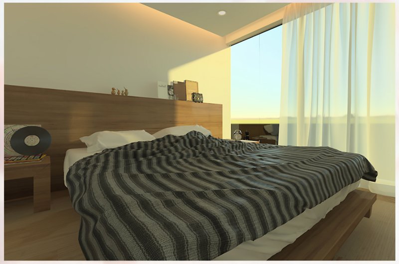 Daylight streams through translucent walls in a cozy lounge, blending natural textures of wood, glass, and stone.