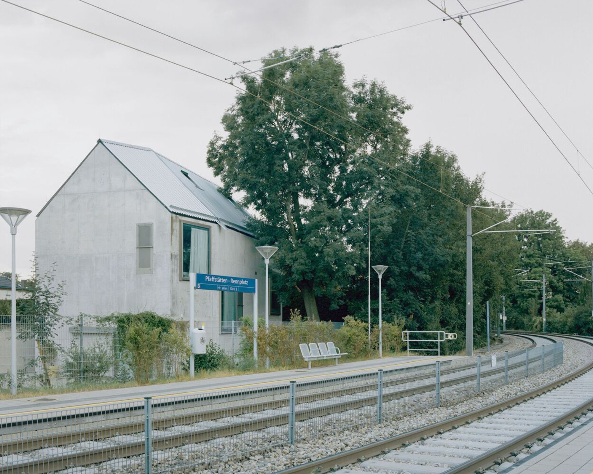 Monolithic Concrete House Design Near Vienna by Balissat Kaçani + Jann Erhard