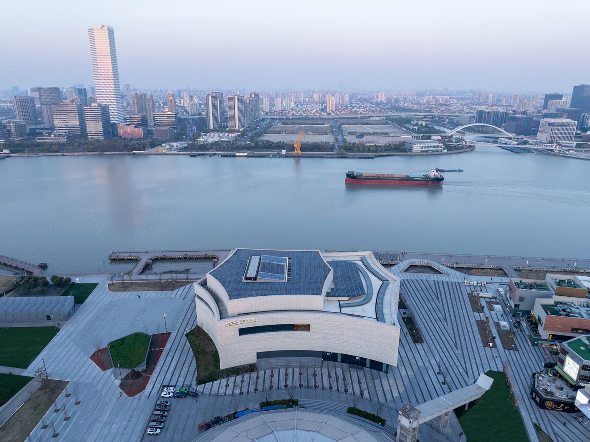 West Bund Grand Theater Shanghai by Schmidt Hammer Lassen Architects
