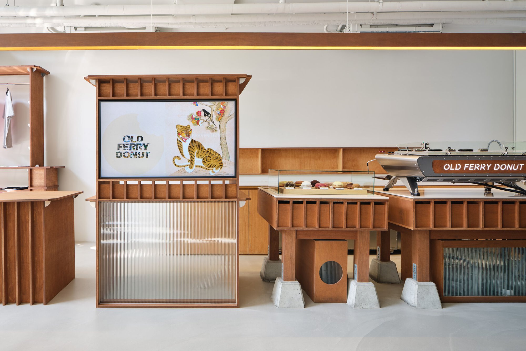 Old Ferry Donut Café by Studio GIMGEOSIL – A Modern Korean Twist on the Classic Donut Shop